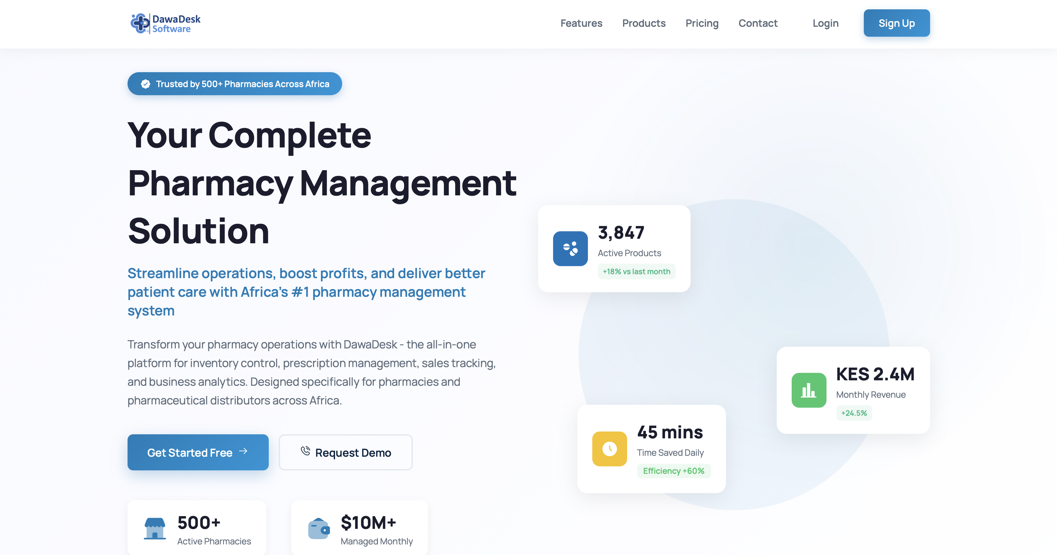 DawaDesk - Pharmaceutical Wholesale Management System